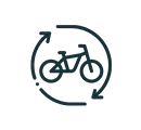 Ferramentas e bikes compartilhadas